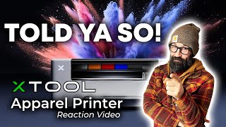 xTool Just Released an Apparel Printer! My Reaction + First Impressions