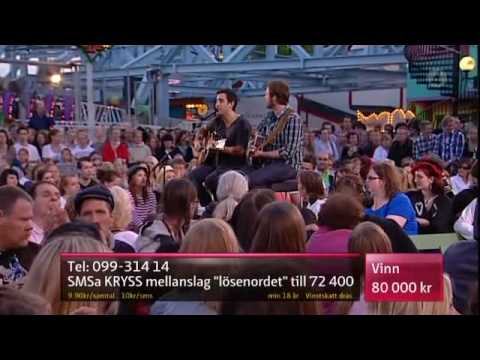 Joshua Radin - I'd Rather Be With You (Live Sommarkrysset 2010)