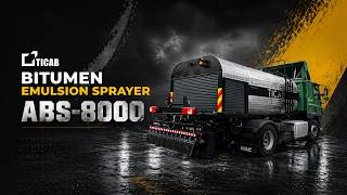 Distribuidor de asfalto TICAB Manufacturer  Bitumen Spreader/ Bitumen Emulsion Sprayer 8000 L novo | Imagem 5 - Machineryline