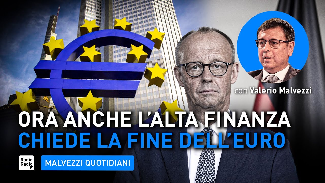 CLAMOROSO, ora anche il guru dell'alta finanza chiede la FINE DELL'EURO: "La Germania deve USCIRE"
