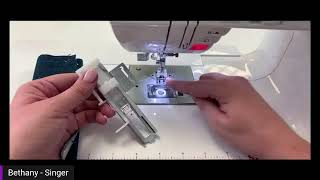 Highlights of the SINGER® Quantum Stylist™ 9960 Sewing Machine