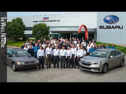 Subaru of Indiana Automotive celebrates 6 millionth vehicle and 30 years of production