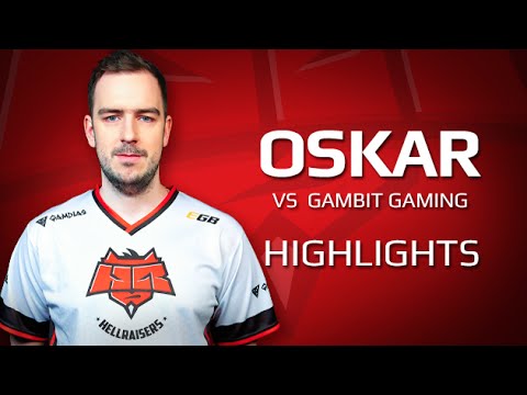 Highlights oskar vs Gambit Gaming at ECS Qualifier