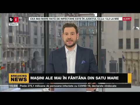 ȘTIRI B1 ORA 15.00 CU DAN GABOR - 19.371 DE INFECTĂRI COVID ÎN ULTIMELE 24 DE ORE