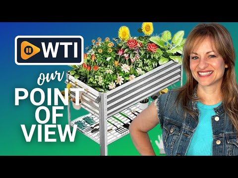 Raised Garden Bed with Legs - WTI product video review