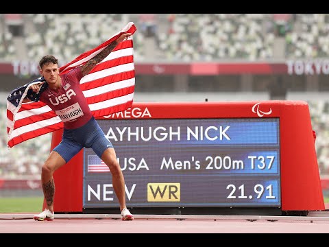200m T37 world record I USA's Nick Mayhugh I Paralympic  I Around the World