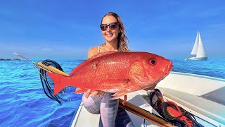 Spearfishing Red Snapper | Panama (Catch & Cook)