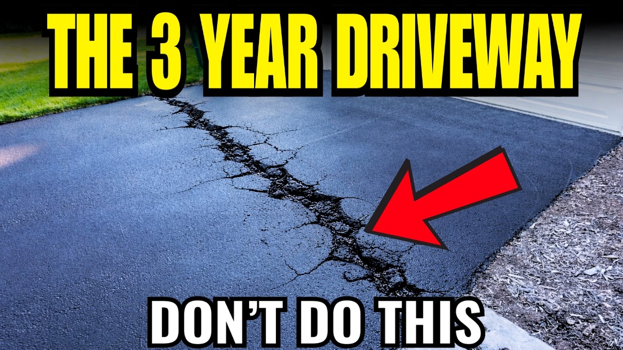 Why New Asphalt Driveways Crack In 3 Years (The Invisible Shortcut)