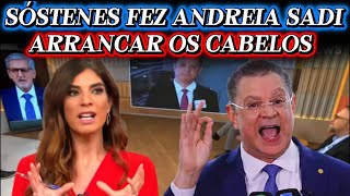 😲SÓSTENES CRÍTICA LULA AO VIVO E ANDREIA SADI ENLOUQUECE 