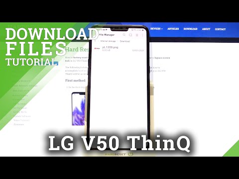 How to Find Downloaded Files in LG V50 ThinQ – Find Downloaded Files Folder