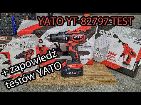 Шуруповерт-дрель ударный бесщеточный аккум, YATO F = 42Нм, 13 мм (без аккумулятора) Шуруповерт-дрель ударный бесщеточный аккум, YATO F = 42Нм, 13 мм (без аккумулятора)