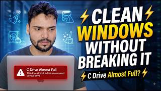 C Drive Full? 😳 Safely Free Up Space on Windows | Complete Guide