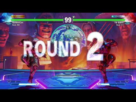 SFV- GoldenCen (Dhalsim) Vs TS-Sabin (Dhalsim) Ranked Match