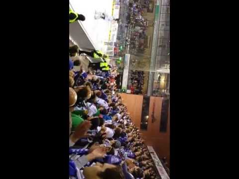 SERC Wild Wings - Iserlohn Roosters ( Die Fans feiern ihr Team)