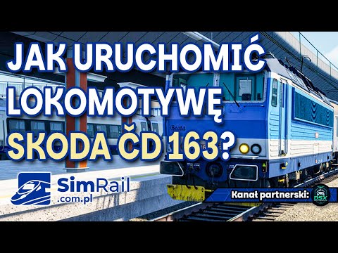 A guide to running the SKODA ČD 163 locomotive in SimRail