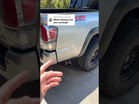 Thumbnail for Is this the best exhaust for a Tacoma? #toyota #tacoma by Toyota Tacoma, Toyota