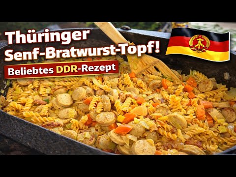 Thüringer - Senf - Bratwurst Topf - DDR - Klassiker einfach und lecker | THE BBQ BEAR