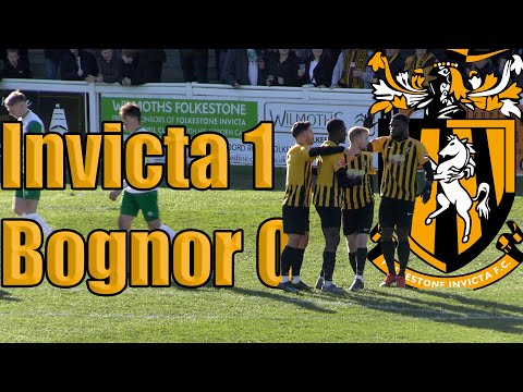 Highlights | Folkestone Invicta 1-0 Bognor Regis Town | Isthmian Premier Division | 26/2/22