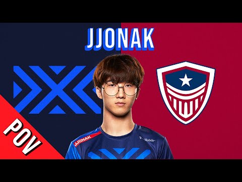JJONAK Plays Nutty Zenyatta - New York Excelsior vs. Washington Justice - Overwatch League - 오버워치 리그