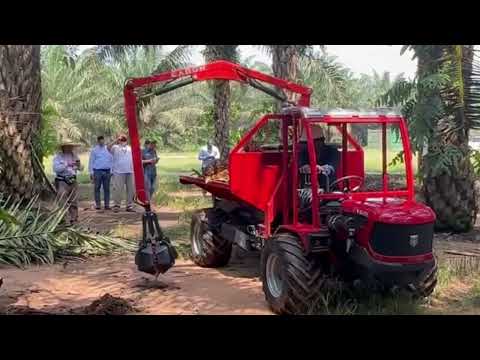 Caron Transporter - Palm Oil with crane and swissor lift