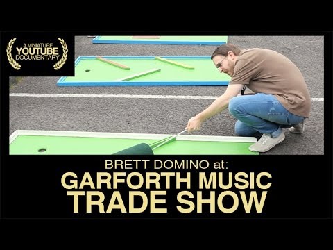 Brett Domino at Garforth Music Trade Show (2012)