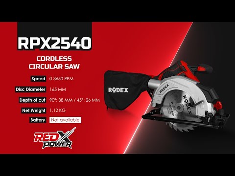 RPX2540 Akülü Daire Testere