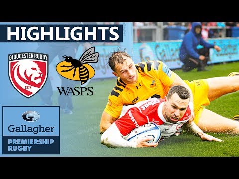 Gloucester 25-9 Wasps - HIGHLIGHTS | Brace From Marshall & Simpson! | Gallagher Premiership 2019/20