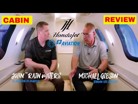 Luxury Unveiled: Inside HONDAJET's Exclusive Cabin