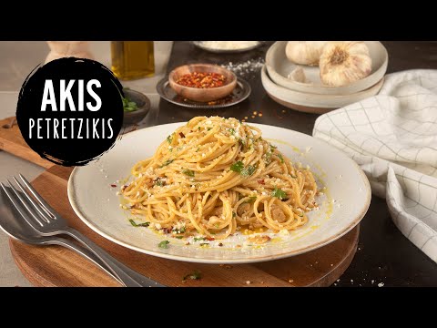 Spaghetti Aglio e Olio | Akis Kitchen