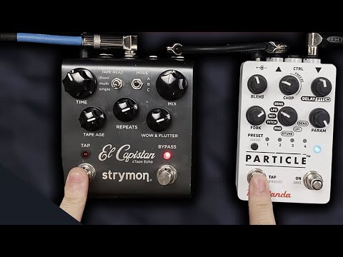 El Capistan + Particle V2 demo (Strymon, Red Panda Labs) [no talking]