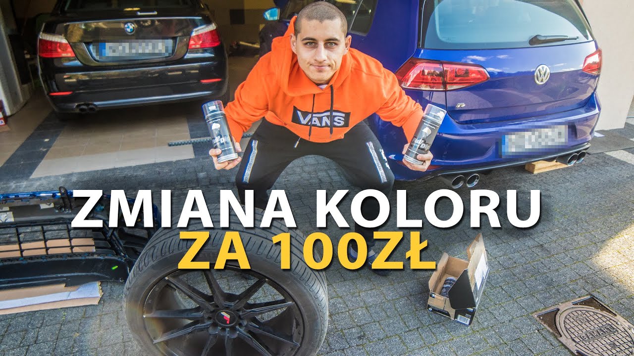 OKLEIŁEM KOŁA PLASTI DIPEM *JEST KOZAK!*