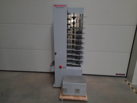 Horizon used collator + horizontal conveyor VAC-100m ST-40 - LA-POSTPRESS - #22799 #22762
