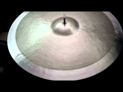 22 Rustico Senescent Ride, 2345g - Handcrafted cymbals by Craig Lauritsen