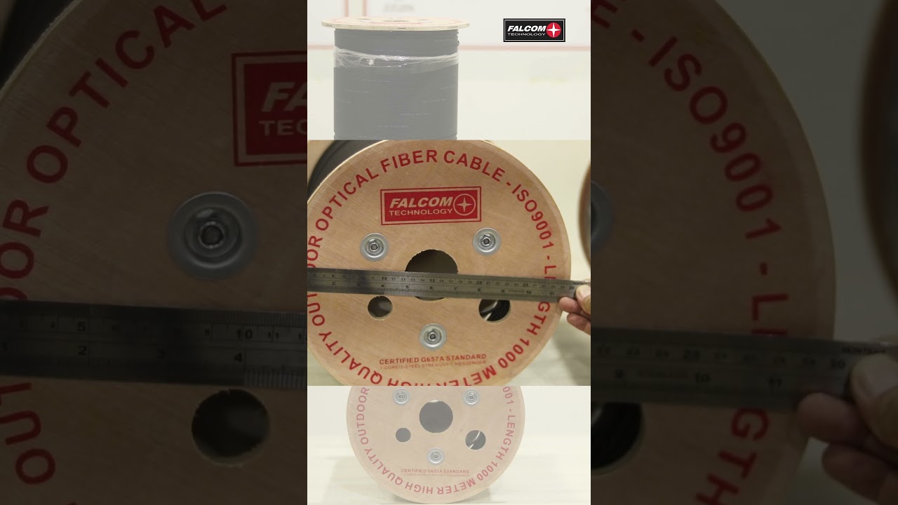 Spesifikasi Singkat  Kabel FO Dropcore 1 Core 3 Seling dari Falcom Technology #shorts #shortvideo