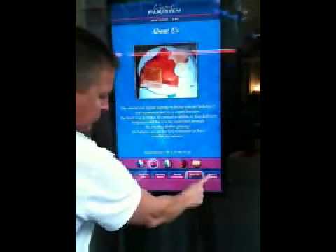 Through Window Digital Signage Touch Screen