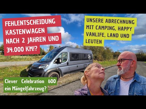 Conclusion after 2 years of happy camping with the Clever Celebration 600 van🚐 Would you rather s...