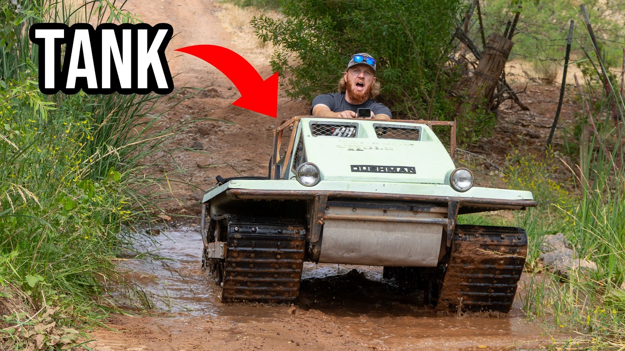This Tiny Tank Sat Broken For YEARS!