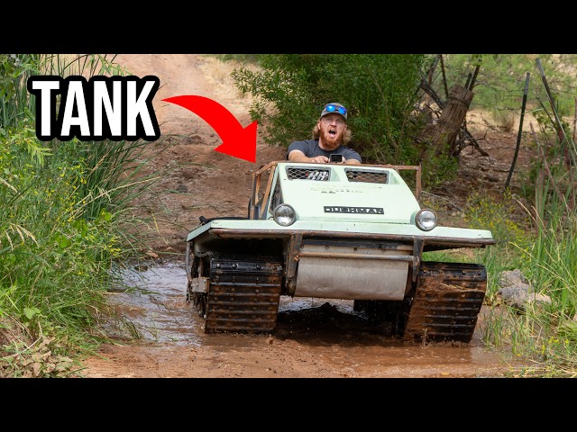 This Tiny Tank Sat Broken For YEARS!