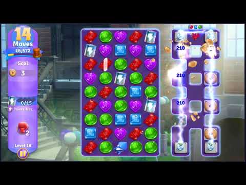 Wonka's World of Candy Level 18 - NO BOOSTERS + FULL STORY 🍫 | SKILLGAMING ✔️