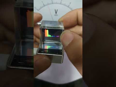 1.3-inch aluminum alloy LCD VU meter
