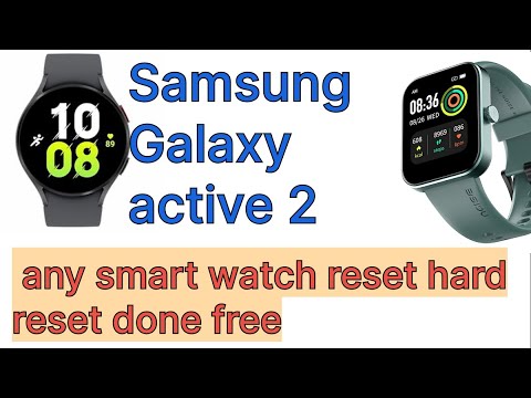 how to hard reset samsung galaxy watch active 2 ||samsung  smart watch active 2 pattern lock reset