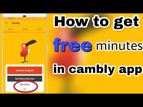 How to get unlimited minutes | how to learn english | cambly english teacher | by smart tech & tips