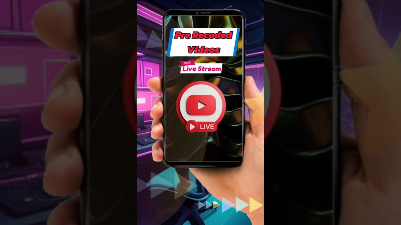 How to Live Stream Pre Recoded Video on YouTube #youtube #livestream