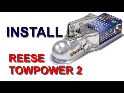 Installing a Reese Towpower 2 Inch Trailer Coupler on the 1996 Winner Boat