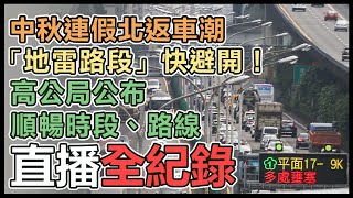 北返人潮湧現　「易塞車路段」快避開