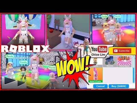 Roblox Gameplay Adopt Me Checking Out The New Castle Kid - roblox youtube adopt me cool beds for babies