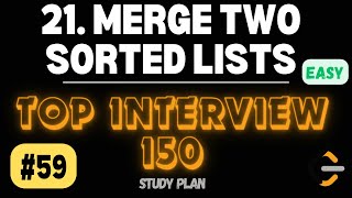YouTube video 'Leetcode | 21. Merge Two Sorted Lists | Easy | Java Solution'