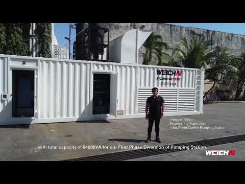 8400KVA Weichai Powergen Diesel Generator Set