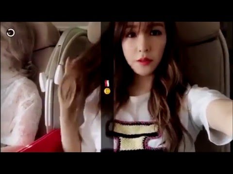 TaeNy - Taeyeon on Tiffany's snapchat Part 1