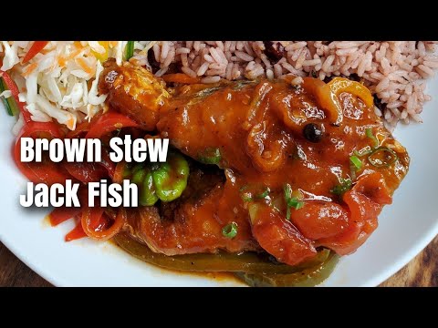 Brown Stew Kingfish /Jackfish